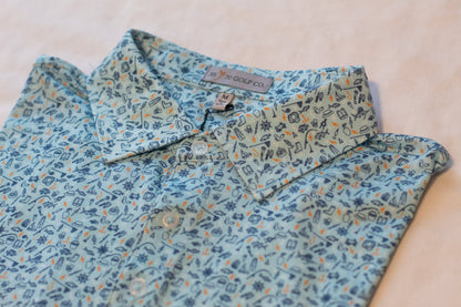 Gone Fishin' Kids' Polo: Large