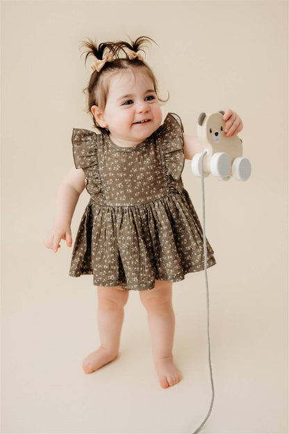 Ruffle Lap Dress Set | Cedar Floral