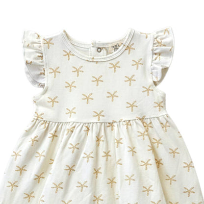 Barefoot Breeze – Ruffle Sleeve Dress | Starfish Tide