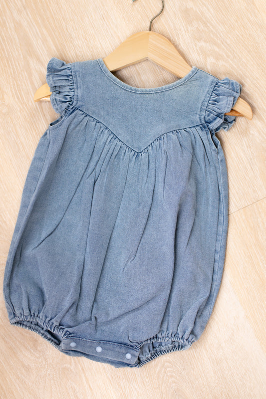 Sunset Blue Romper