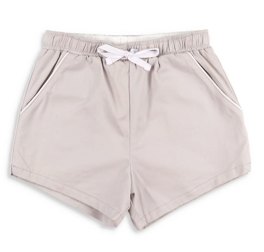 Twill Shrimp Shorts - Khaki