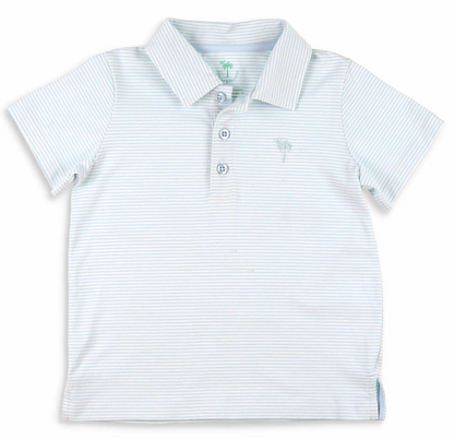 Sky Stripe Polo