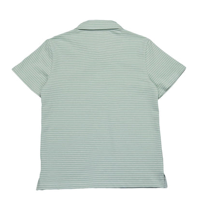 Banks Boys SS Polo Seafoam/White Stripe