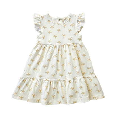 Barefoot Breeze – Ruffle Sleeve Dress | Starfish Tide